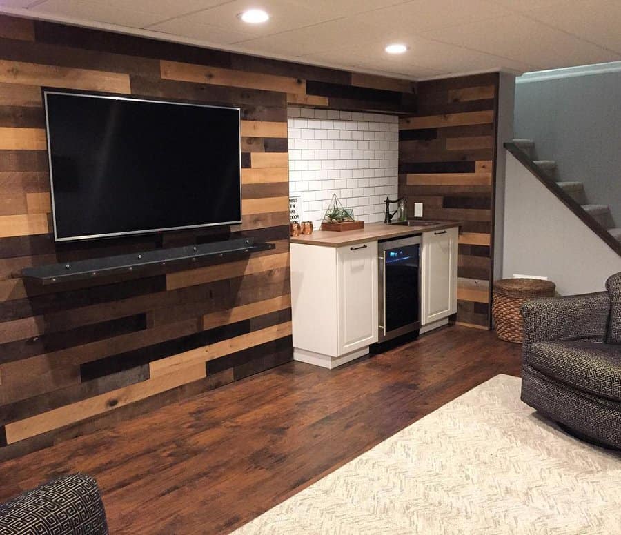 Rustic-Finished-Basement-Ideas-loveyourroom