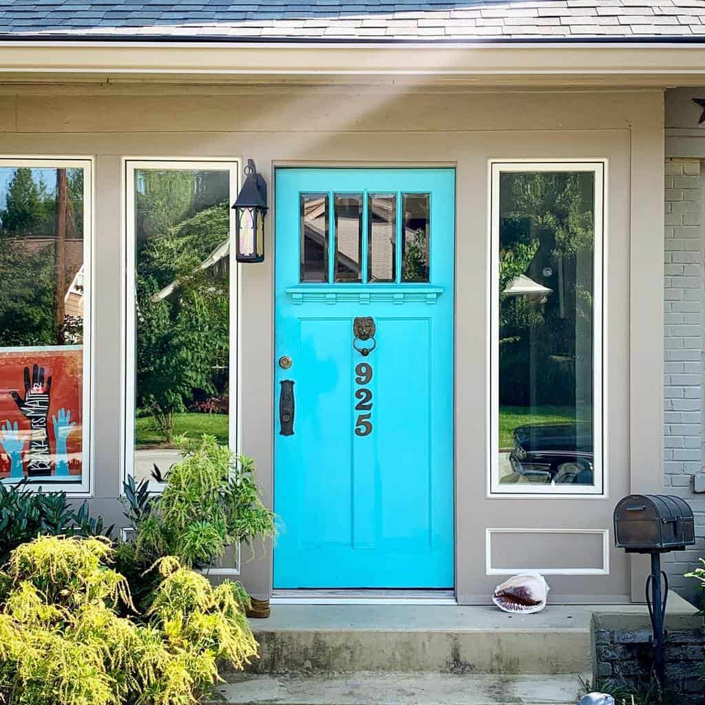 Blue Front Door Ideas Doorsofatlanta
