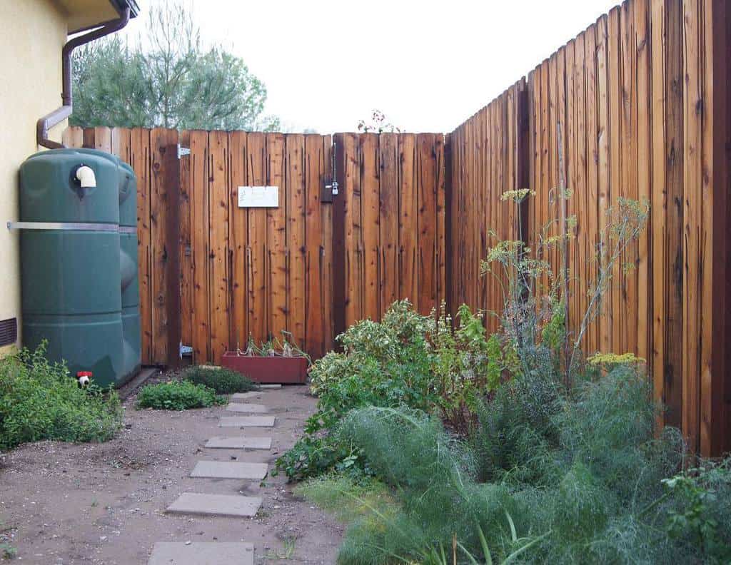 Fence Side Yard Ideas Backyardediblegarden