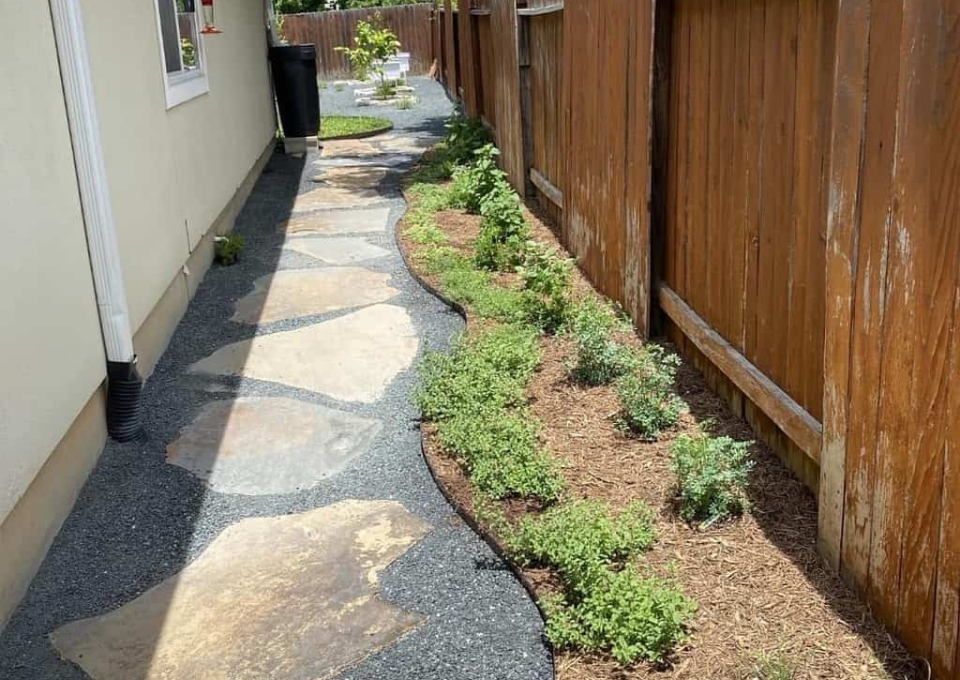 Fence Side Yard Ideas Uprootedgardens