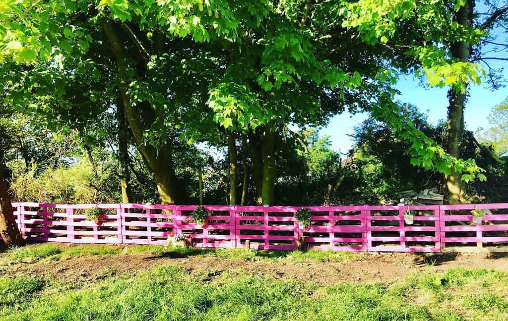 Garden Pallet Fence Ideas Ourvantasticfamily