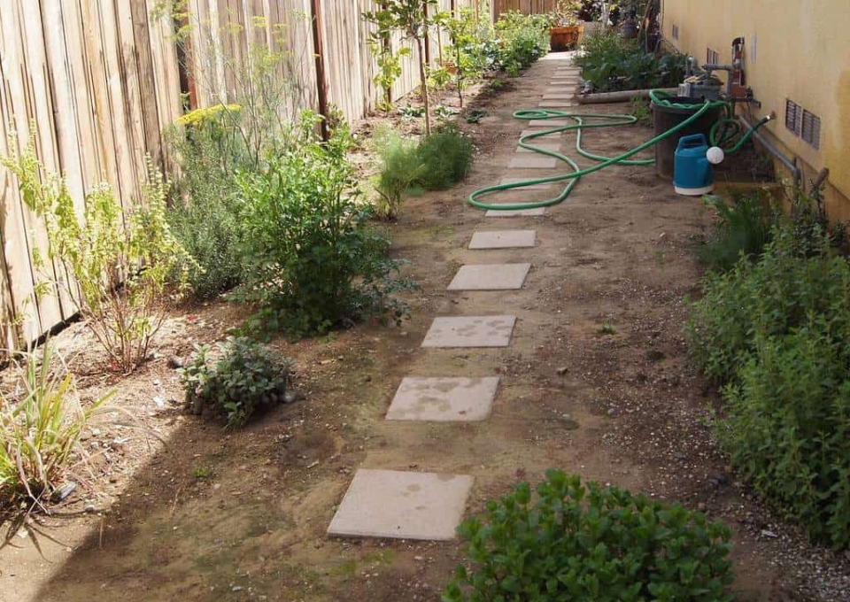Landscape Side Yard Ideas Backyardediblegarden
