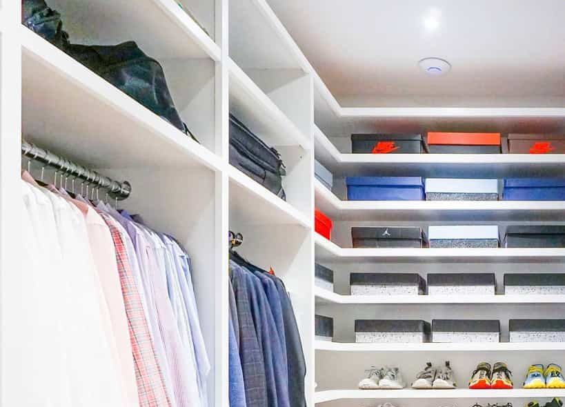 Open Clothes Storage Ideas Horderly