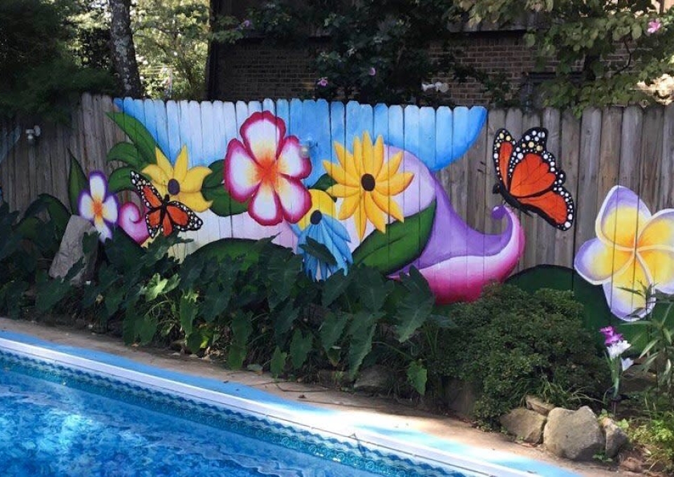 Painted Pallet Fence Ideas Brigadoonsmart