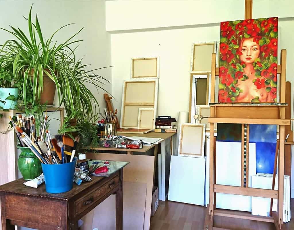 Home Art Studio Ideas Pauline Dubisy