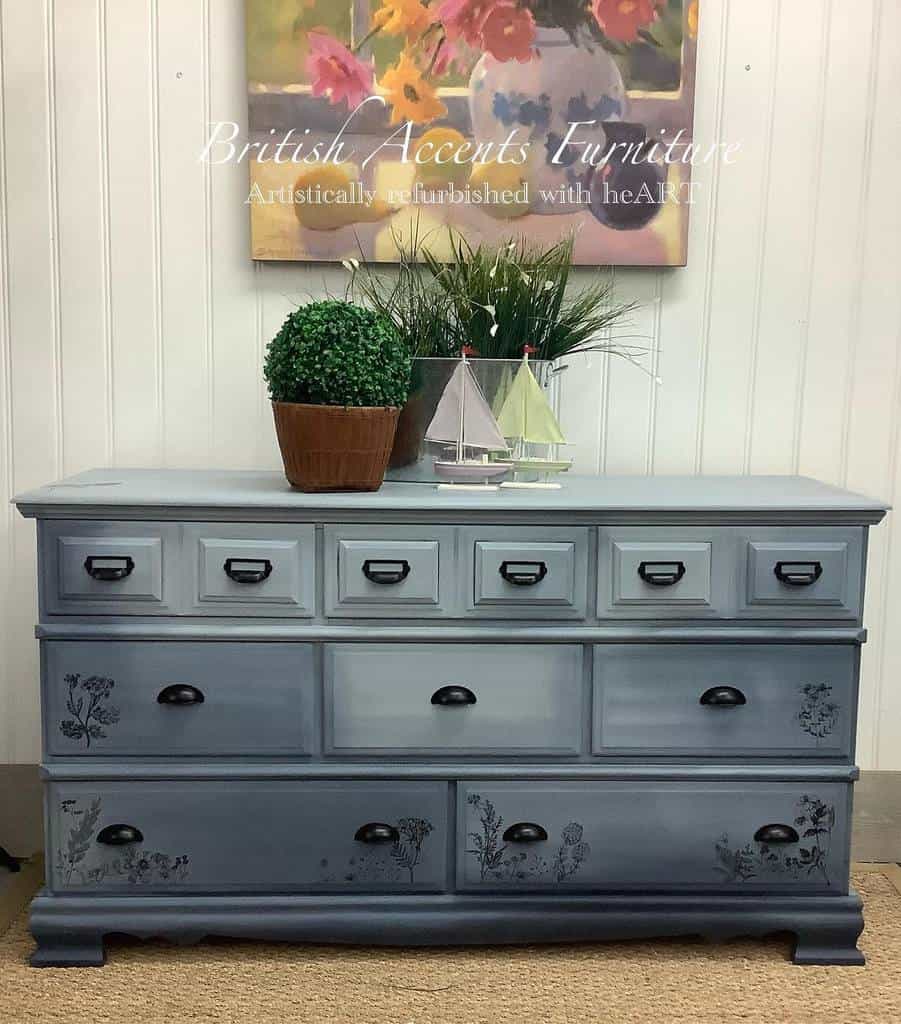 Ombre Chalk Paint Furniture Ideas British Accents Furniture