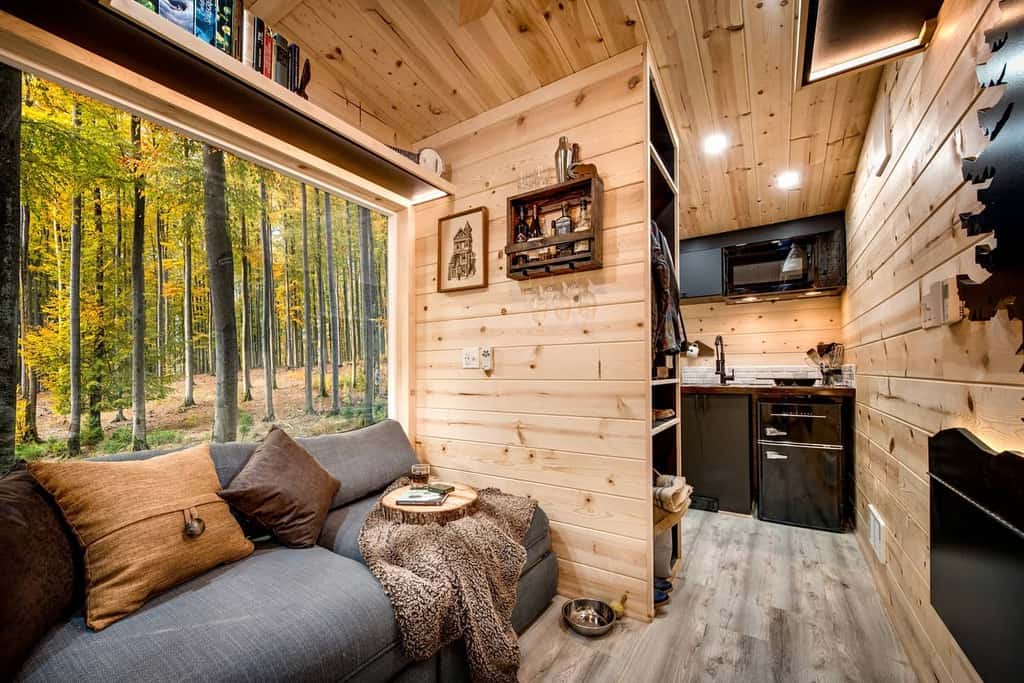 Built-ins and Cabinets Tiny House Storage Ideas -backcountrytinyhomes