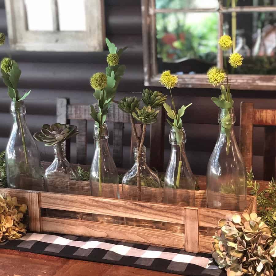 Rustic Dining Table Centerpiece Ideas Twigshomeandlighting