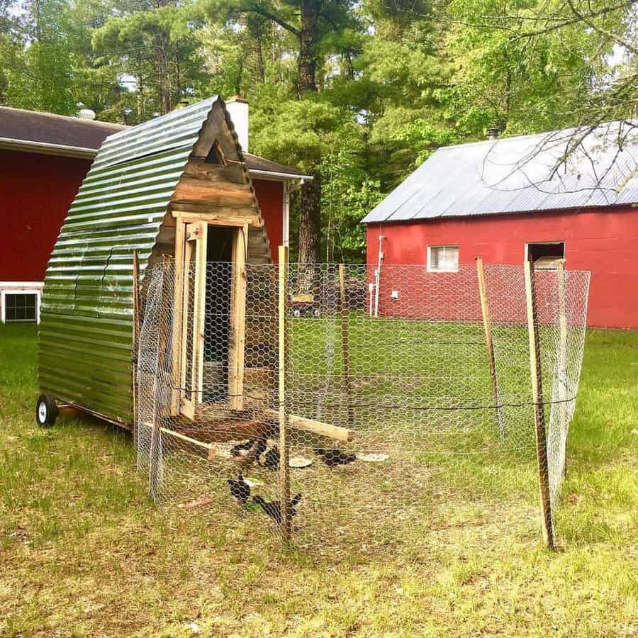 Movable Chicken Coop Ideas Enger Grove