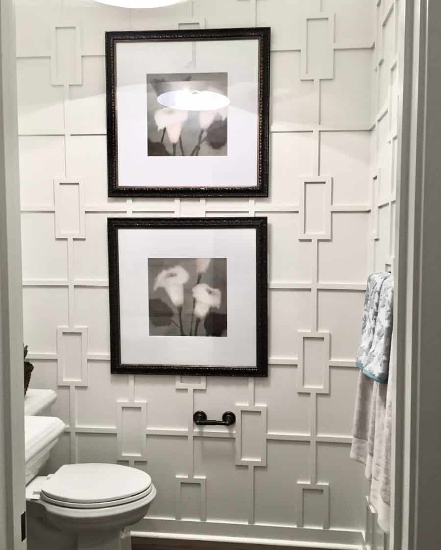 Bathroom Wall Trim Ideas Maribickmoredesign