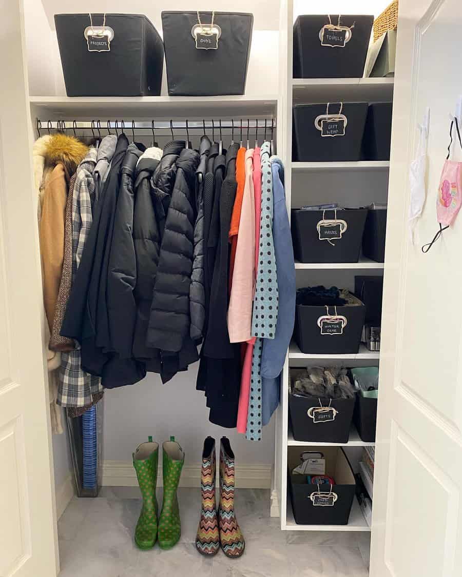 Coat Small Closet Organization Ideas Yourpersonalorganizer