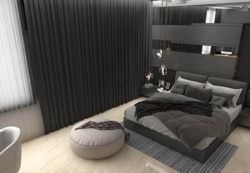 Contemporary Black Bedroom Ideas Kotadinesh