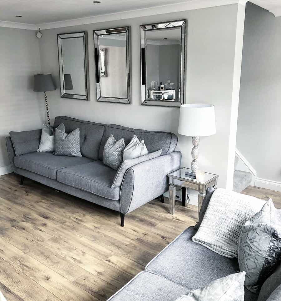 Contemporary Gray Living Room Ideas Emmersonhome