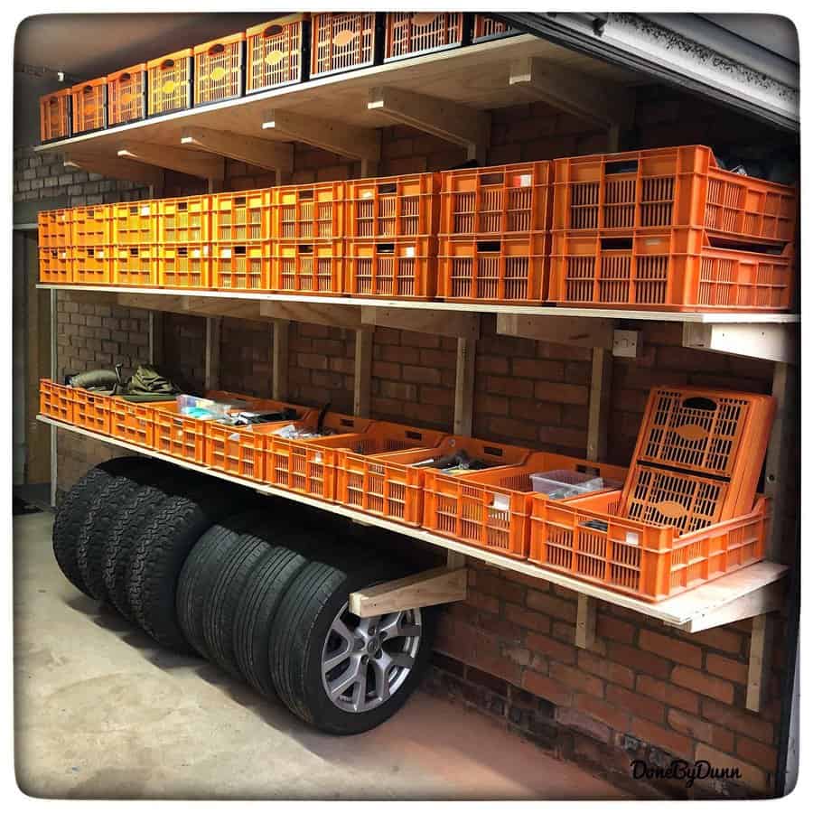 Diy Garage Storage Ideas Done By Dunn