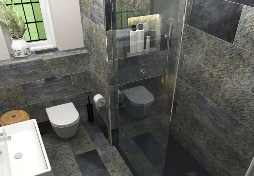 Dark Gray Bathroom Ideas Rousebathrooms