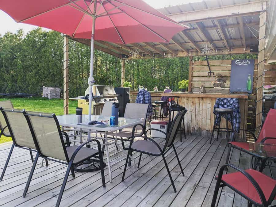 Deck Backyard Bar Ideas Cbee