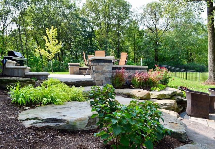 Deck Backyard Landscaping Ideas On A Budget Landscapecreationsdupage