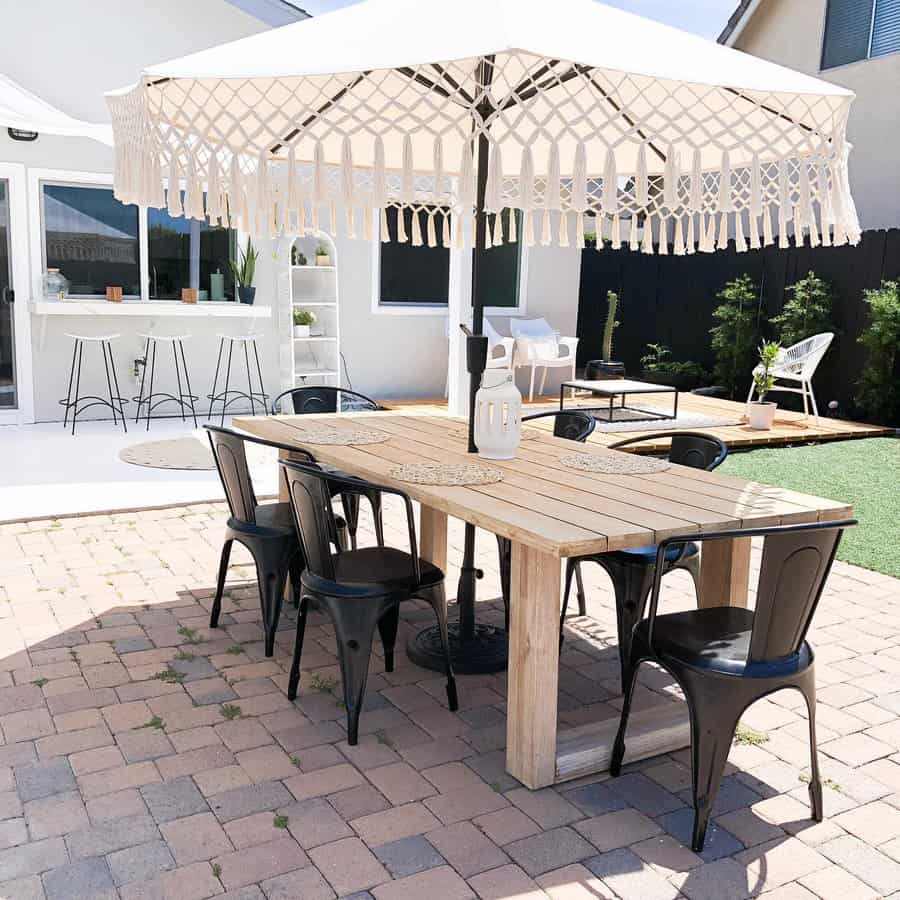 Dining Backyard Ideas On A Budget Maggie Minhas At Home