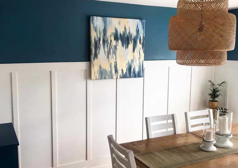 Dining Wall Paneling Ideas Alifebythelough
