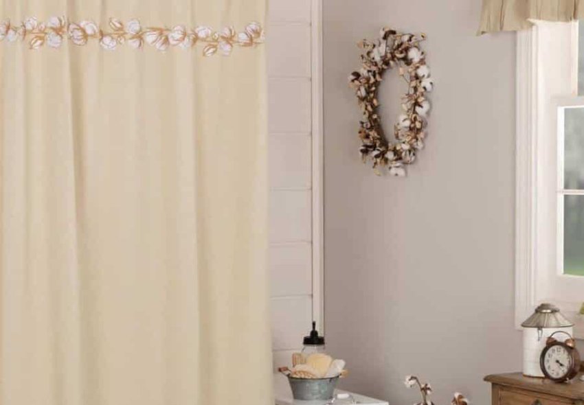 Farmhouse Shower Curtain Ideas Country Home Accents