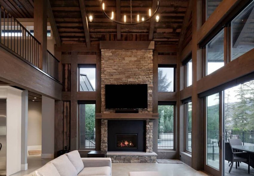 Fire Place Back Porch Ideas Gibsoncontracting