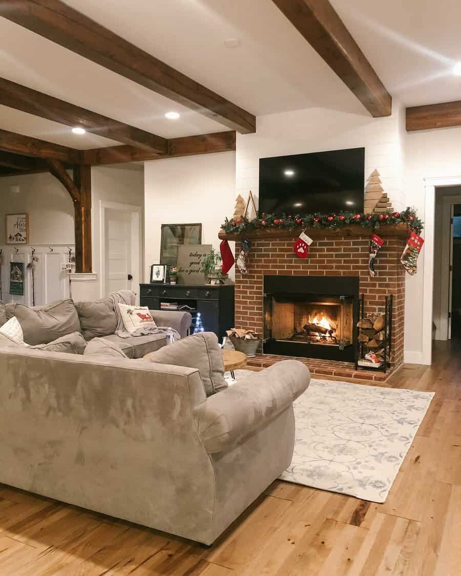 Fireplace Rustic Living Room Ideas Ourpennsylvaniafarmhouse