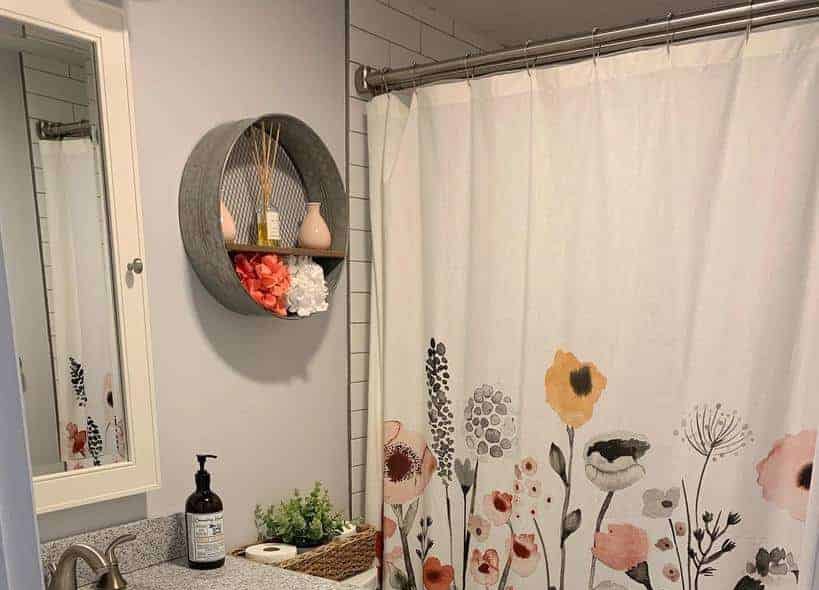 Floral Shower Curtain Ideas Nickithedecormama
