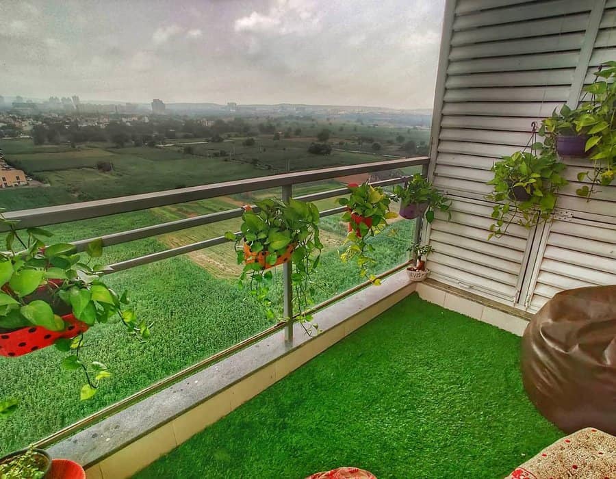 Garden Apartment Balcony Ideas Shruti Bhatnagar