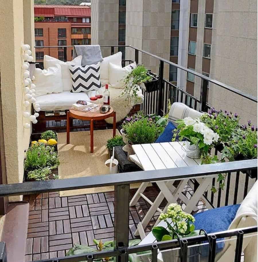 Garden Apartment Balcony Ideas Thehomeydecor