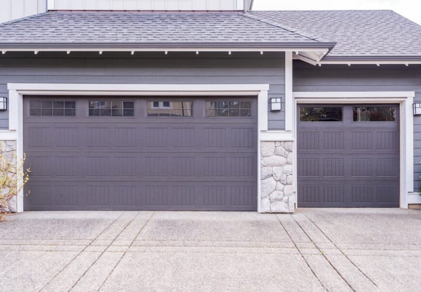 Gray Garage Door Ideas