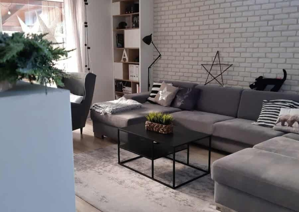 Industrial Gray Living Room Ideas Srubekova