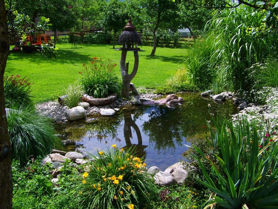 Japanese Style Garden Backyard Pond Ideas