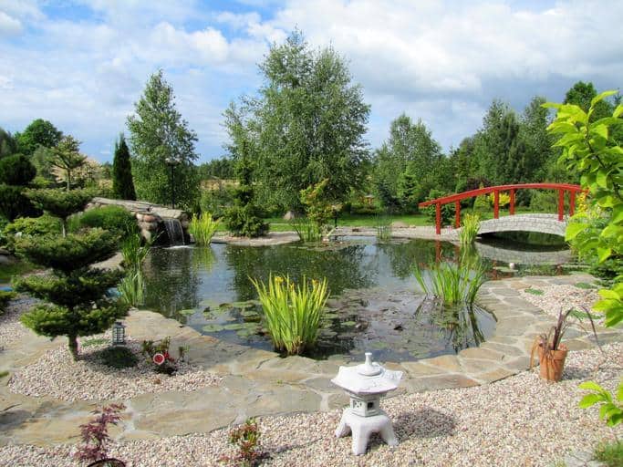 Japanese Style Garden Backyard Pond Ideas