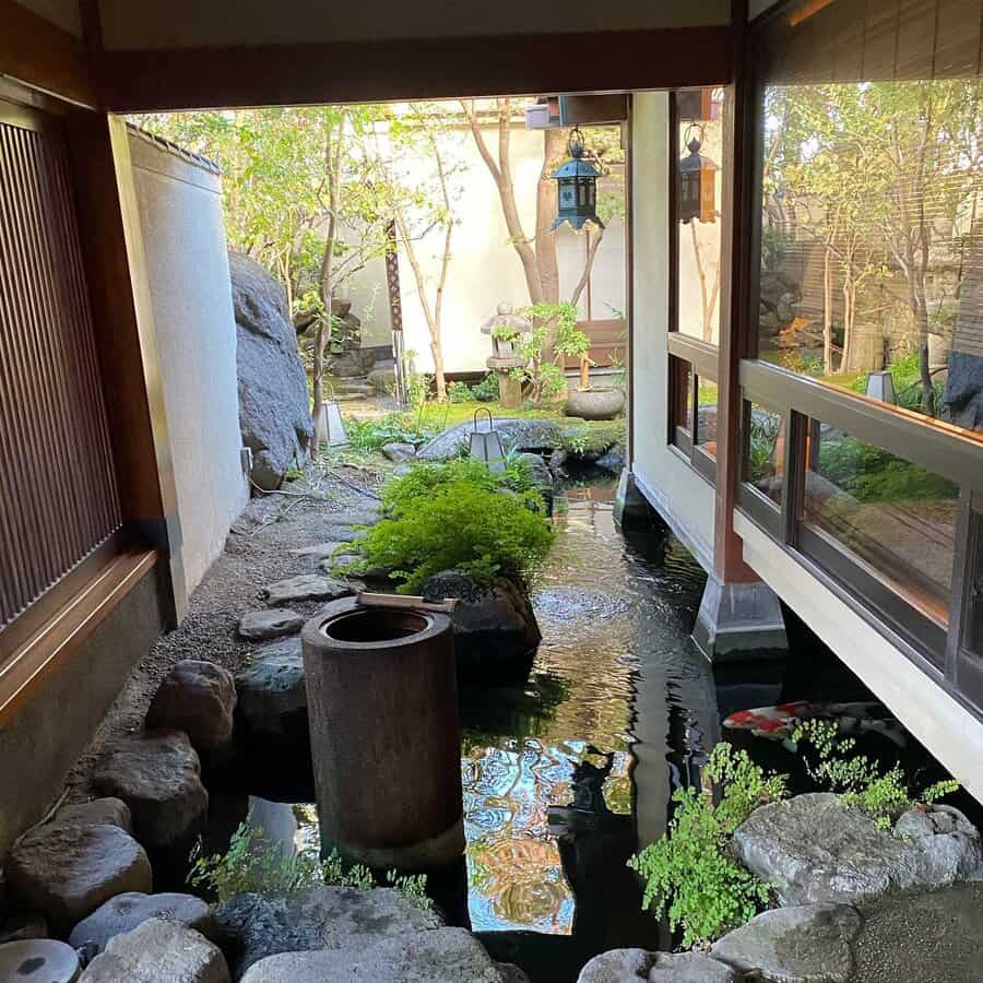Japanese Style Garden Backyard Pond Ideas Bokuchan
