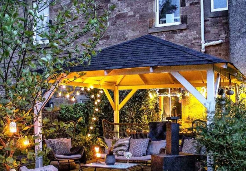 Lighting Back Porch Ideas The House