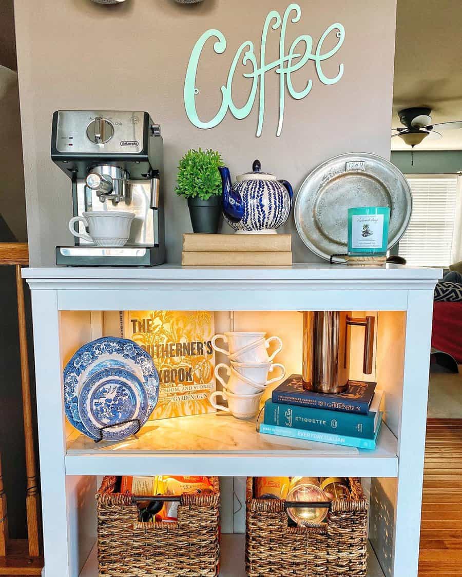 Living Room Coffee Station Ideas Leighann Scott