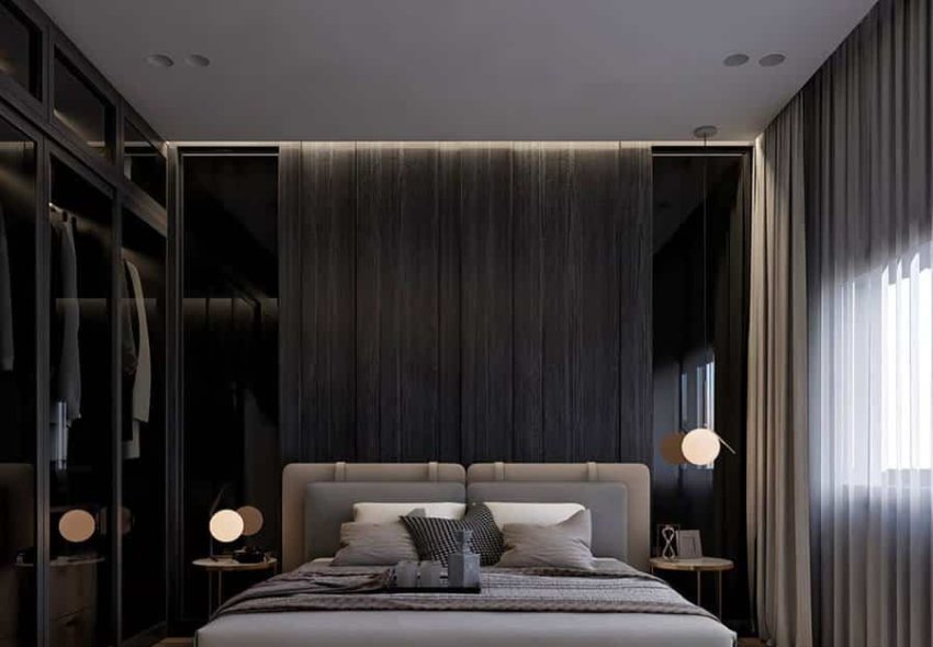 Master Black Bedroom Ideas Via Design