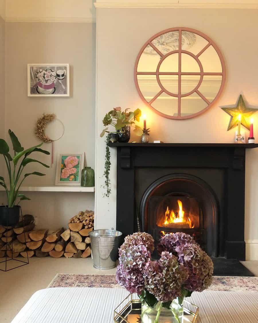 Mirror Fireplace Decor Ideas Redorenovationsno