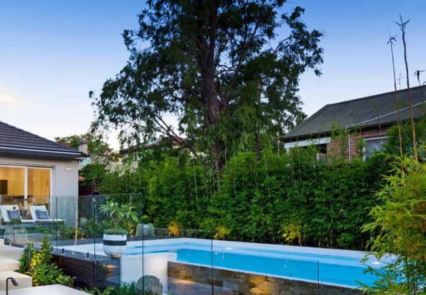 Modern Backyard Pool Ideas Franklin Ld