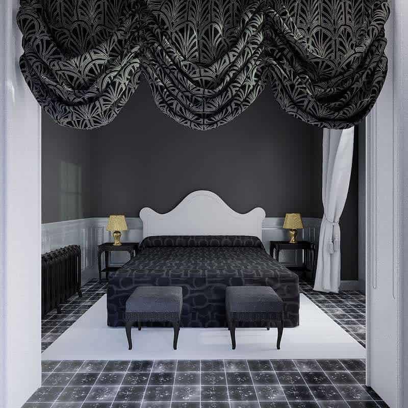 Modern-Black-Bedroom-Ideas-redecorqueen