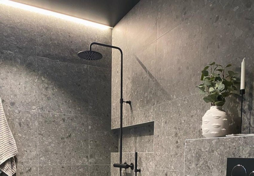 Modern Gray Bathroom Ideas Villa Almhult