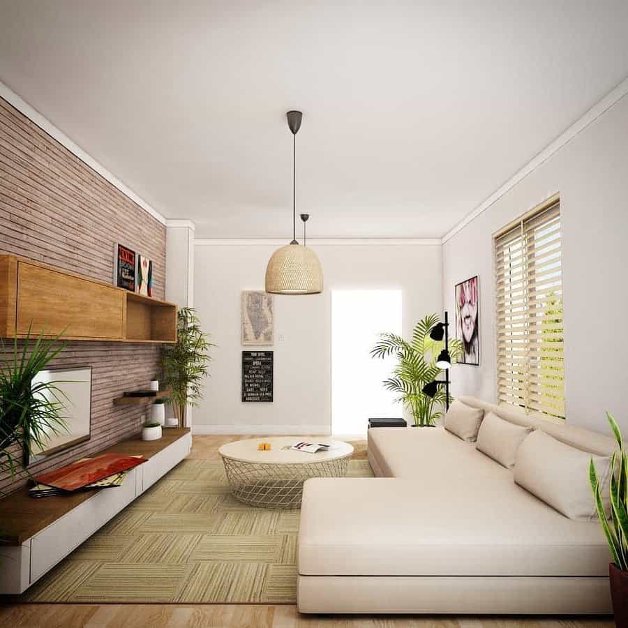 Modern Small Apartment Ideas Matt Finish Design