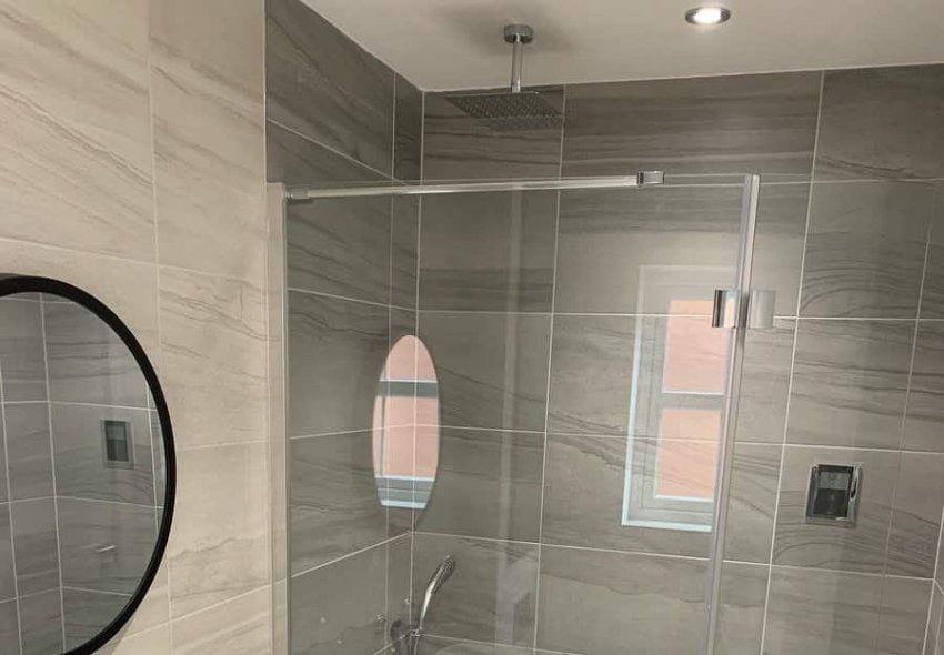 Monochrome Gray Bathroom Ideas Brand New Home