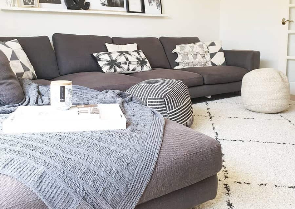 Monochrome Gray Living Room Ideas Ourlittleredbrickhome