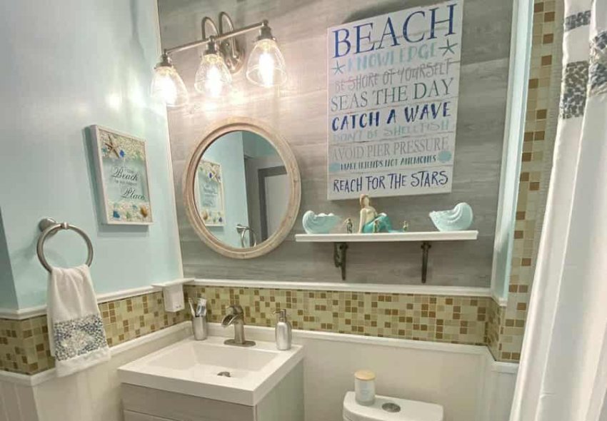 Nautical Beach Bathroom Ideas Chakita