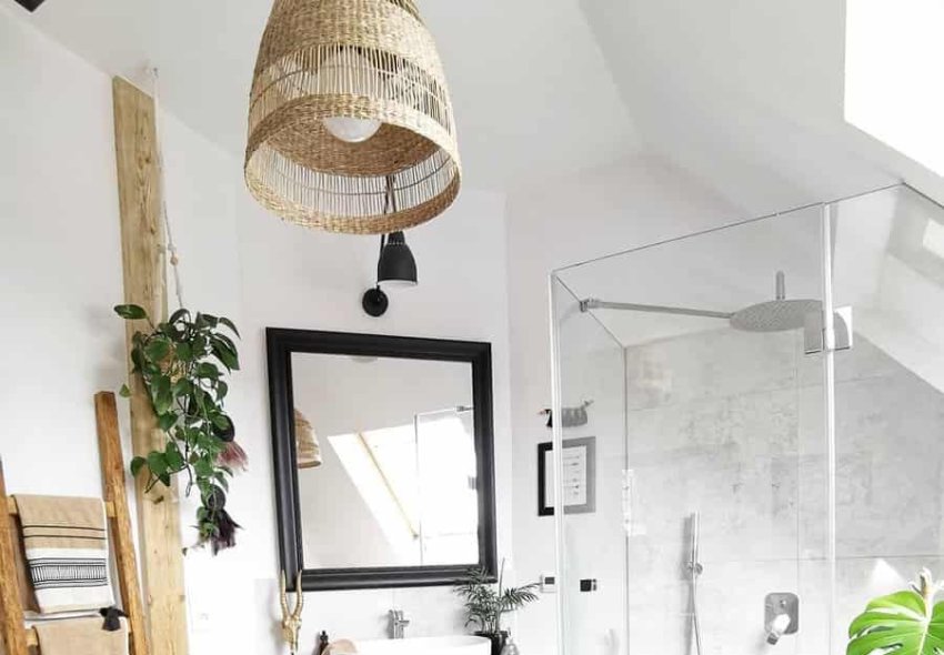 Open Bathroom Vanity Ideas Emilia Boho Home