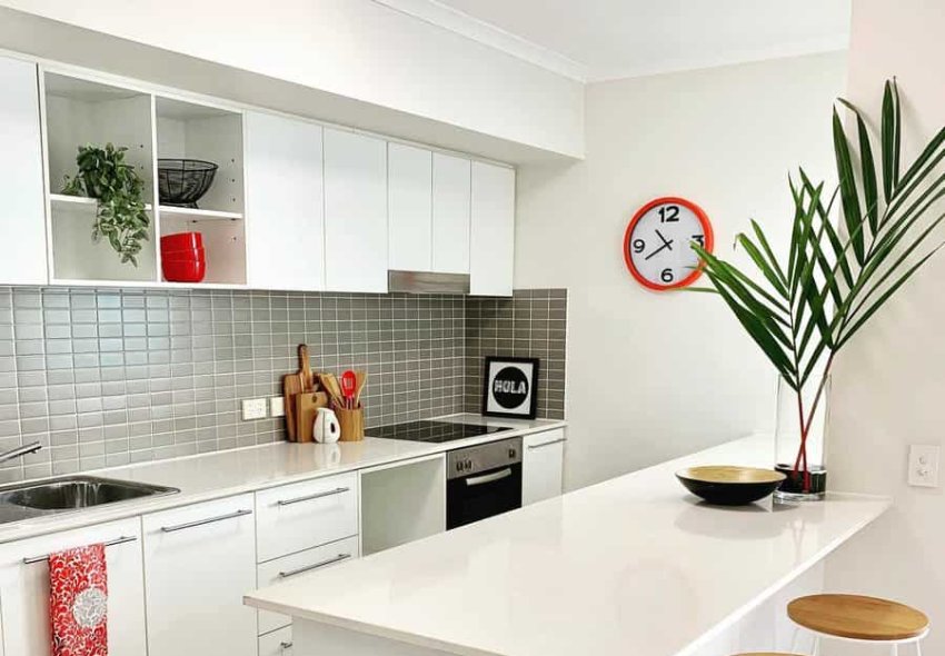 Open Small Galley Kitchen Ideas Styled Sellstaging