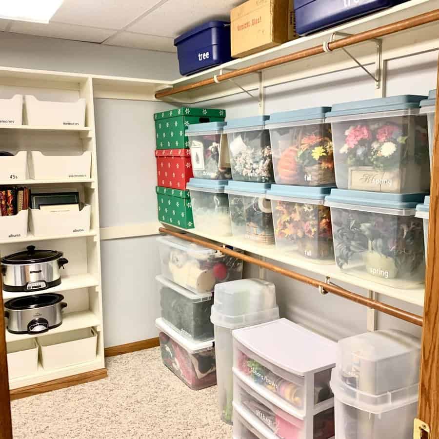 Organized Basement Storage Ideas Simply Done Organizing