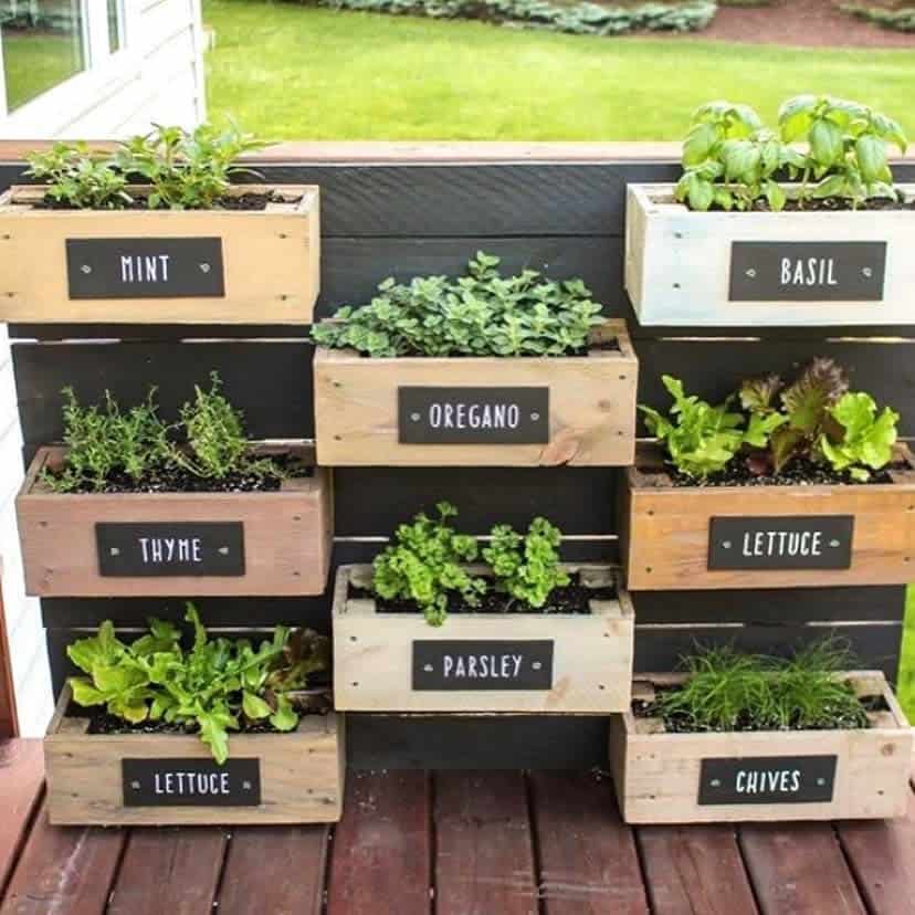 Pallet Container Garden Ideas Ourhiddengem