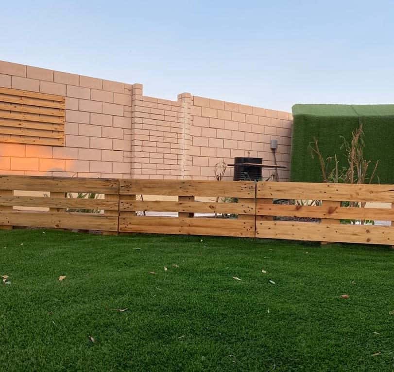Pallet Garden Fence Ideas Pallet Qatar